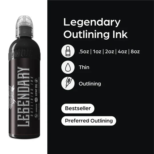 World Famous Legendary Outlining Ink 8oz