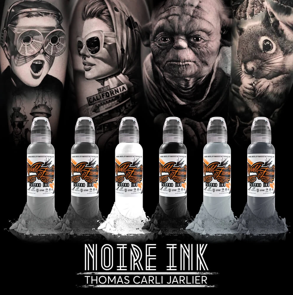 World Famous Thomas Carli Jarlier Noire Ink Set 4oz