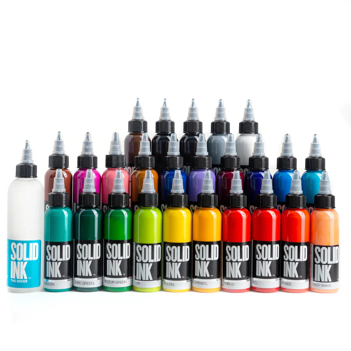 Solid Ink 25 Colors Set - 1oz Set