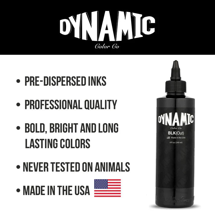 Dynamic Blackout Tattoo Ink – BLKout 8oz
